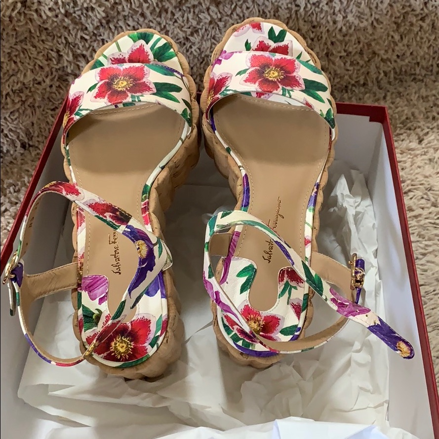 Salvatore Ferragamo Brand New Shoes Size 7&1/2